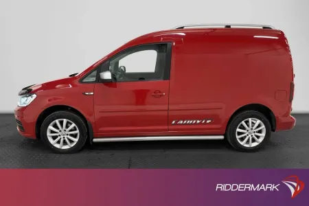 Volkswagen Caddy R 150hk DSG Värmare Dragkrok Moms 1-Ägare